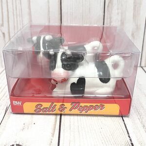 New! Set of Cow Salt and Pepper Shakers Rustic Farmhouse Country